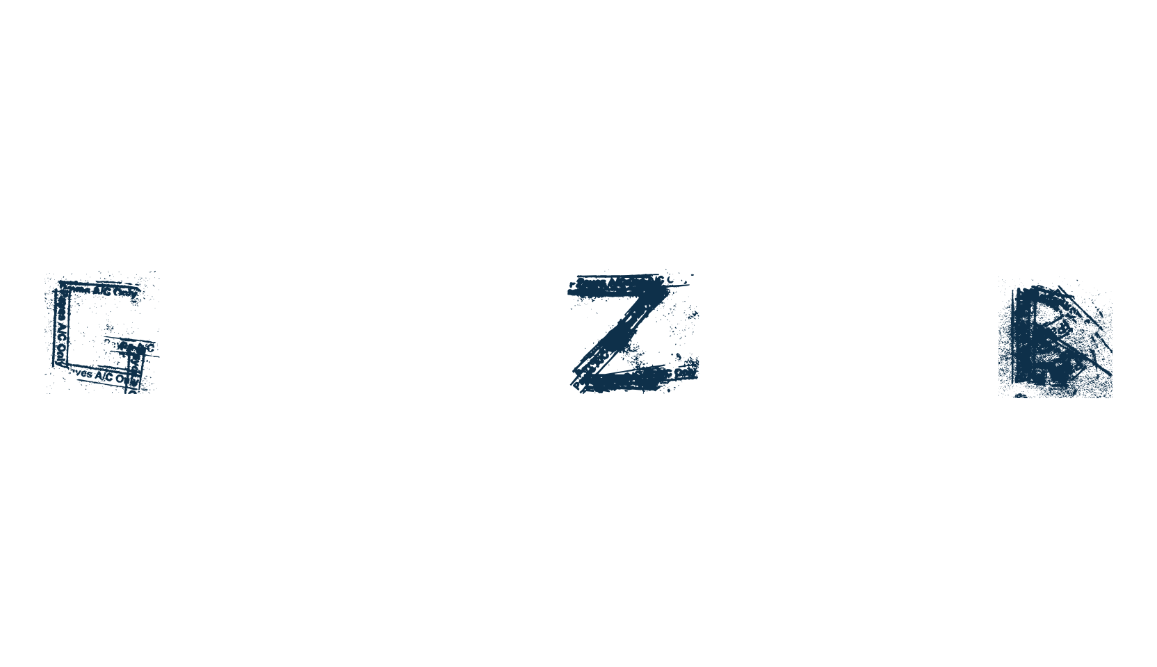 Grunge Zinda Bad, destroy font preview