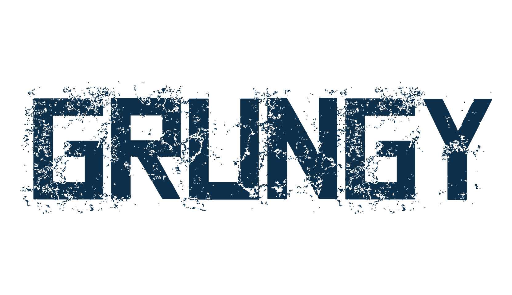Grungy, fancy destroy decorative font preview