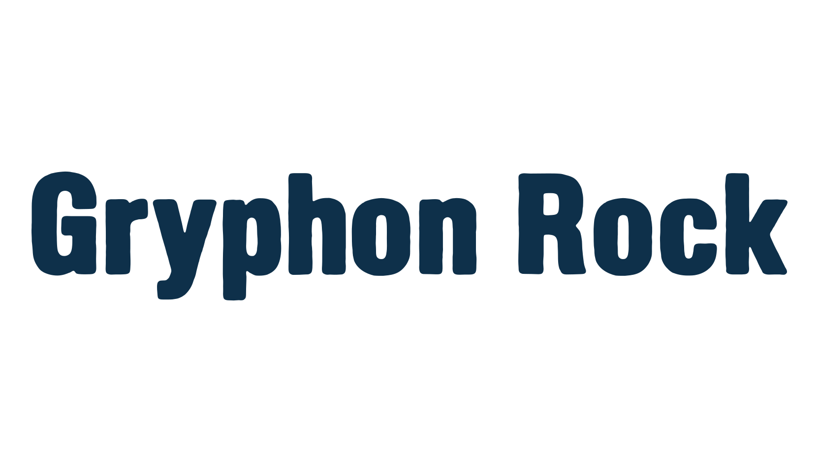 Gryphon Rock, fancy eroded decorative font preview