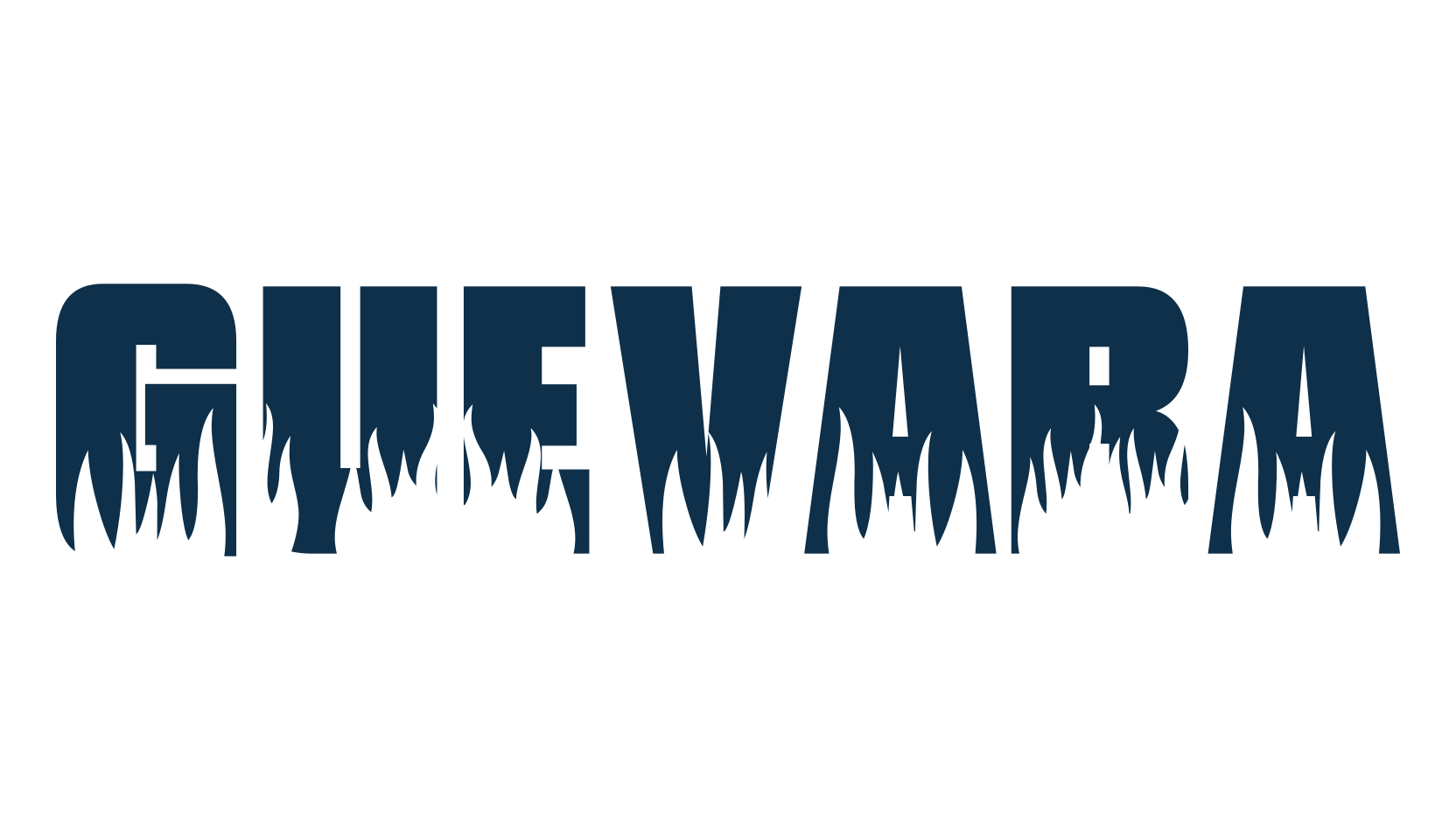 Guevara, fire, ice font preview