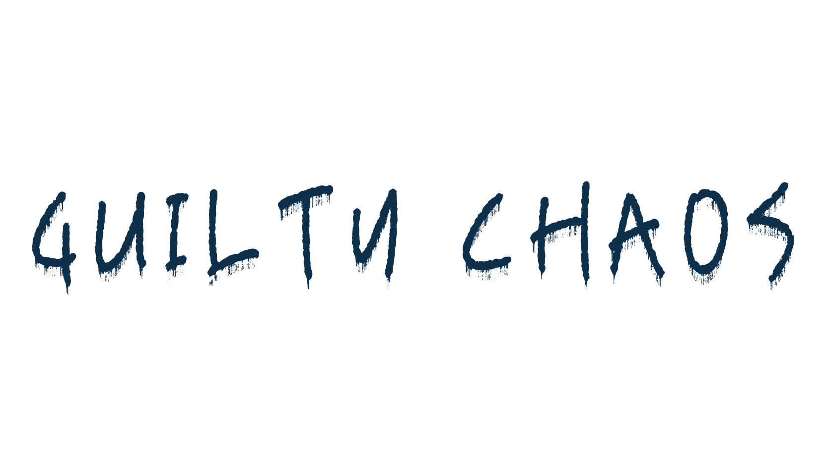 Guilty Chaos, halloween font preview