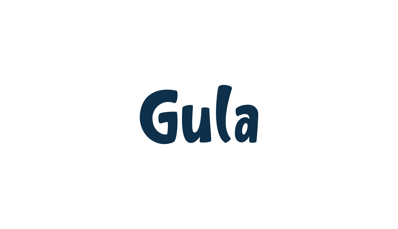 Gula, cartoon font preview