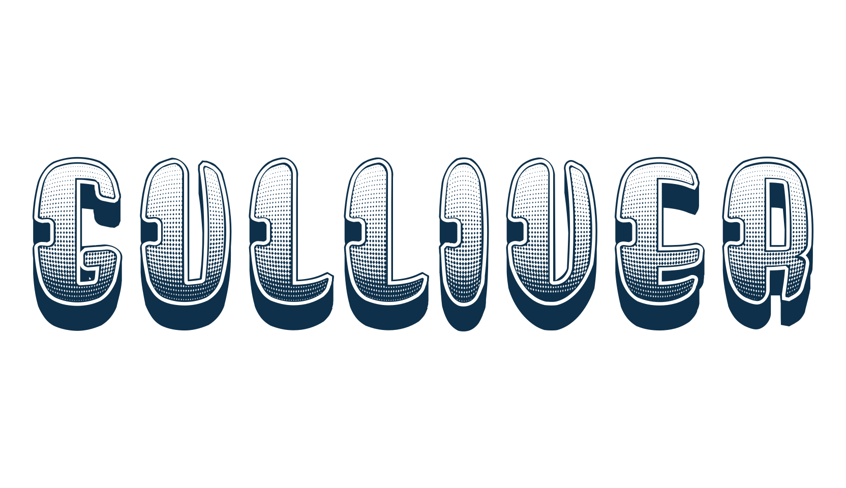 Gulliver, fancy various decorative font preview