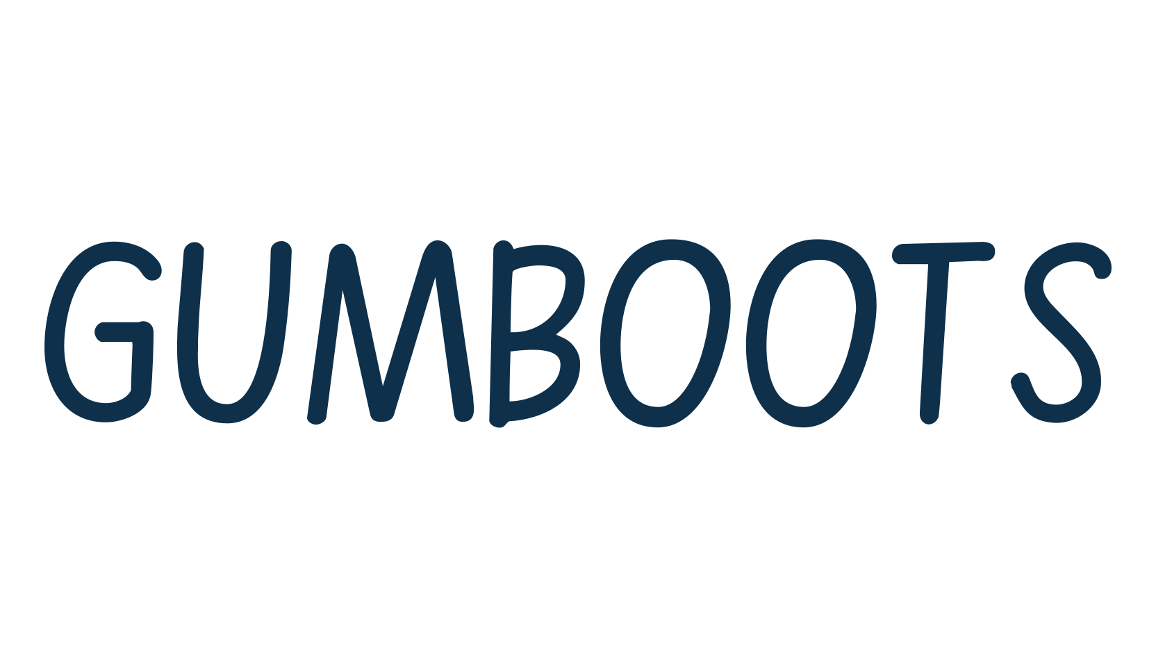 Gumboots, fancy cartoon decorative comic font preview