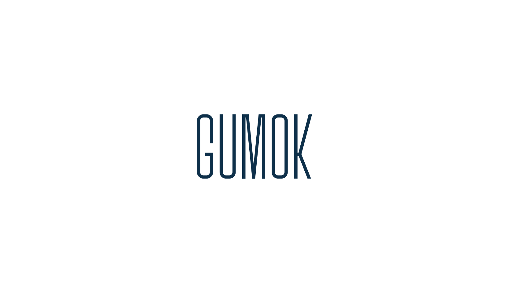 Gumok, sans serif font preview