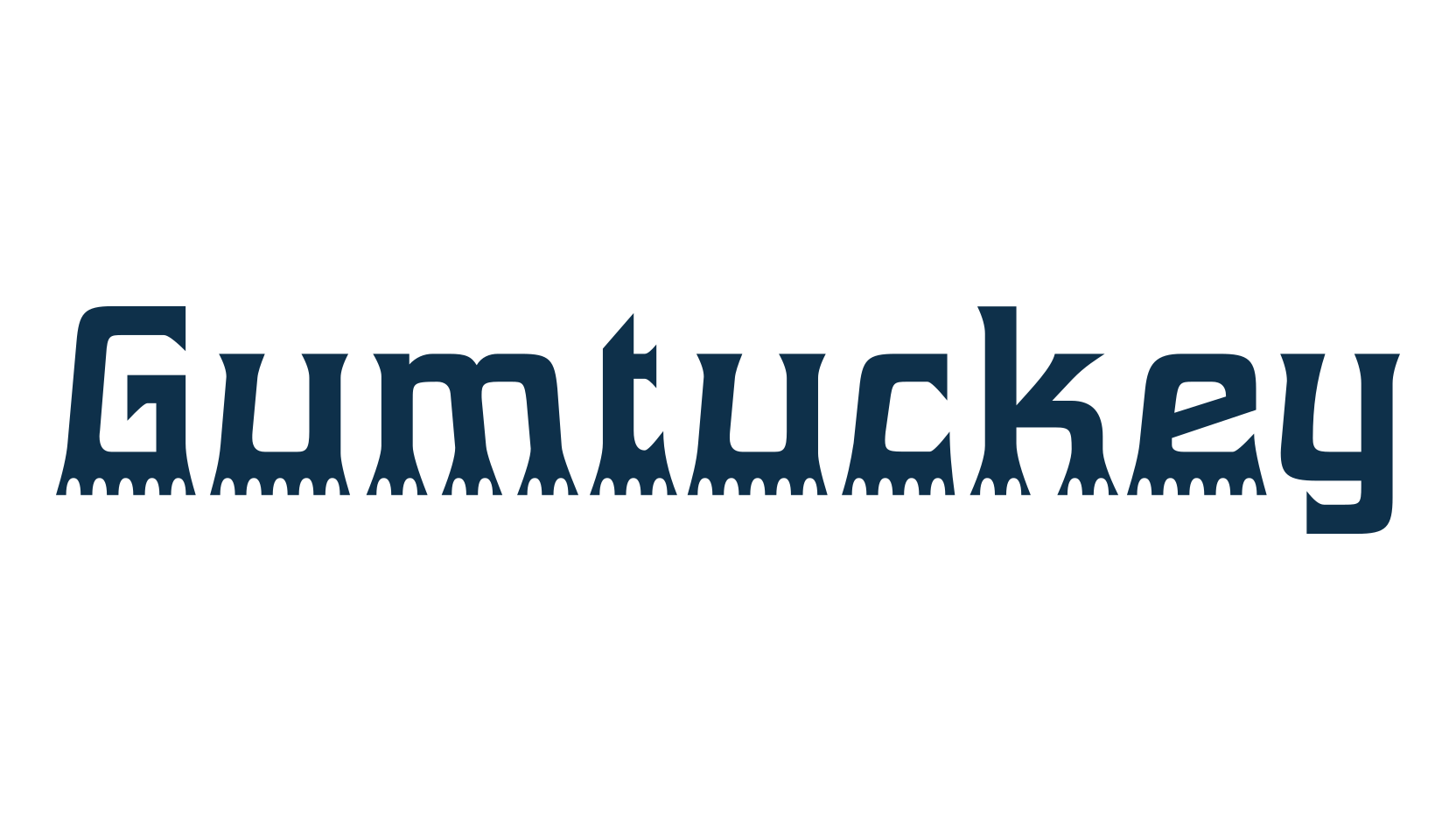 Gumtuckey, fancy decorative font preview