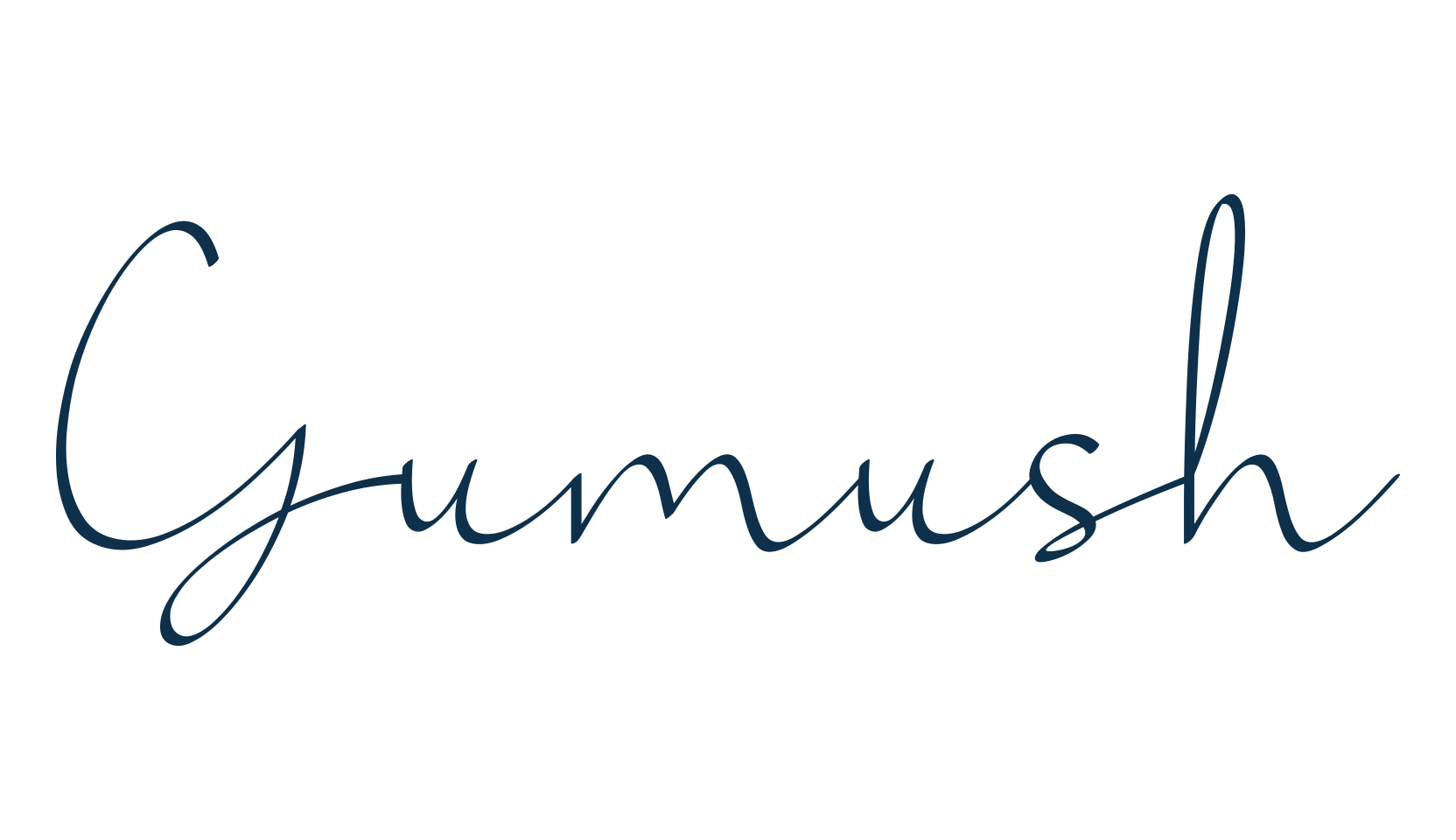 Gumush, script handwritten fancy decorative calligraphy font preview