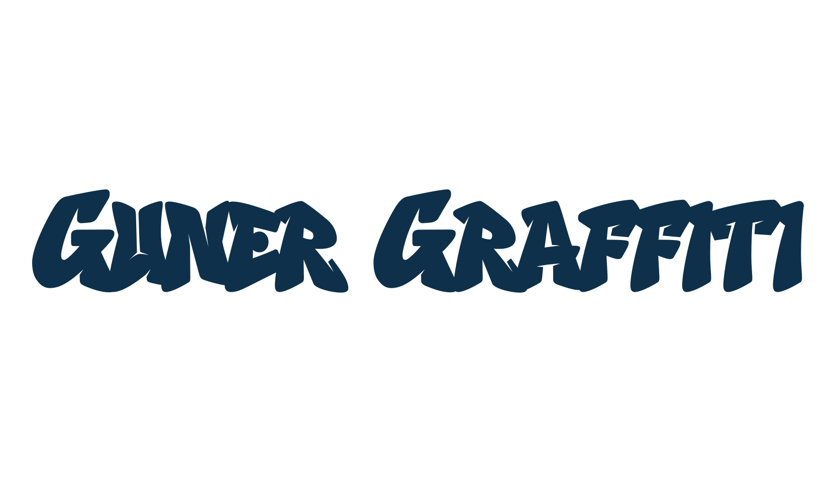 Guner Graffiti, graffiti font preview