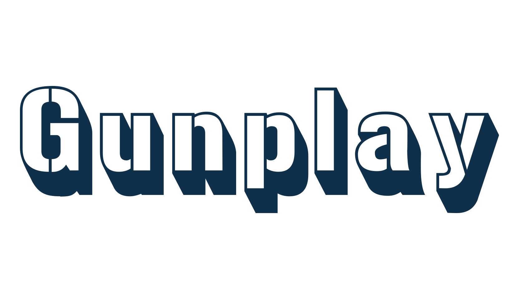 Gunplay, stencil, army font preview