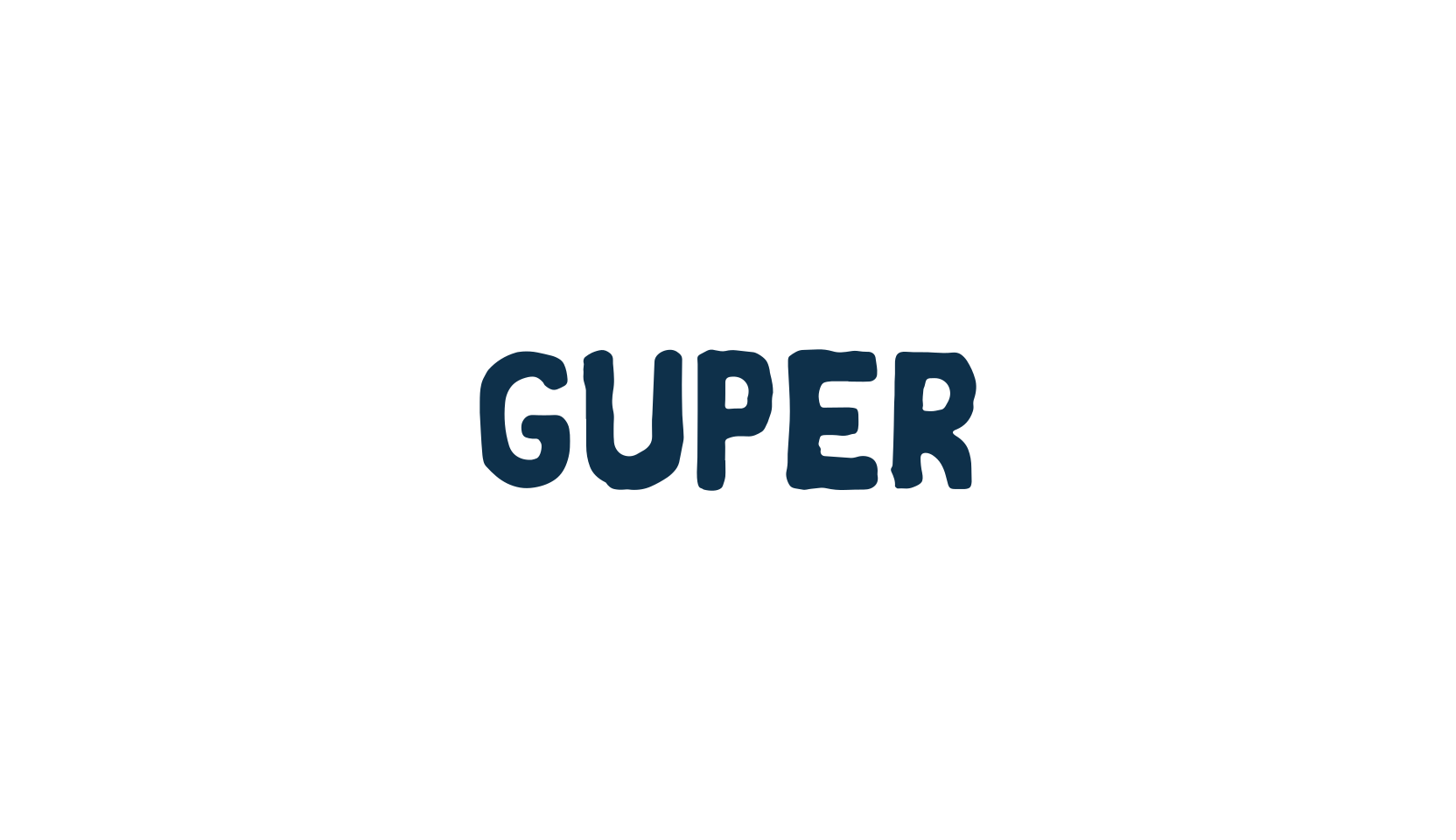 Guper, fancy various decorative font preview