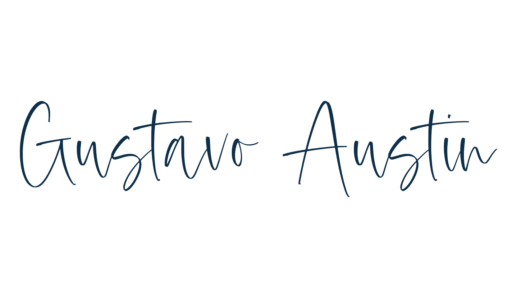Gustavo Austin, script handwritten fancy decorative calligraphy font preview