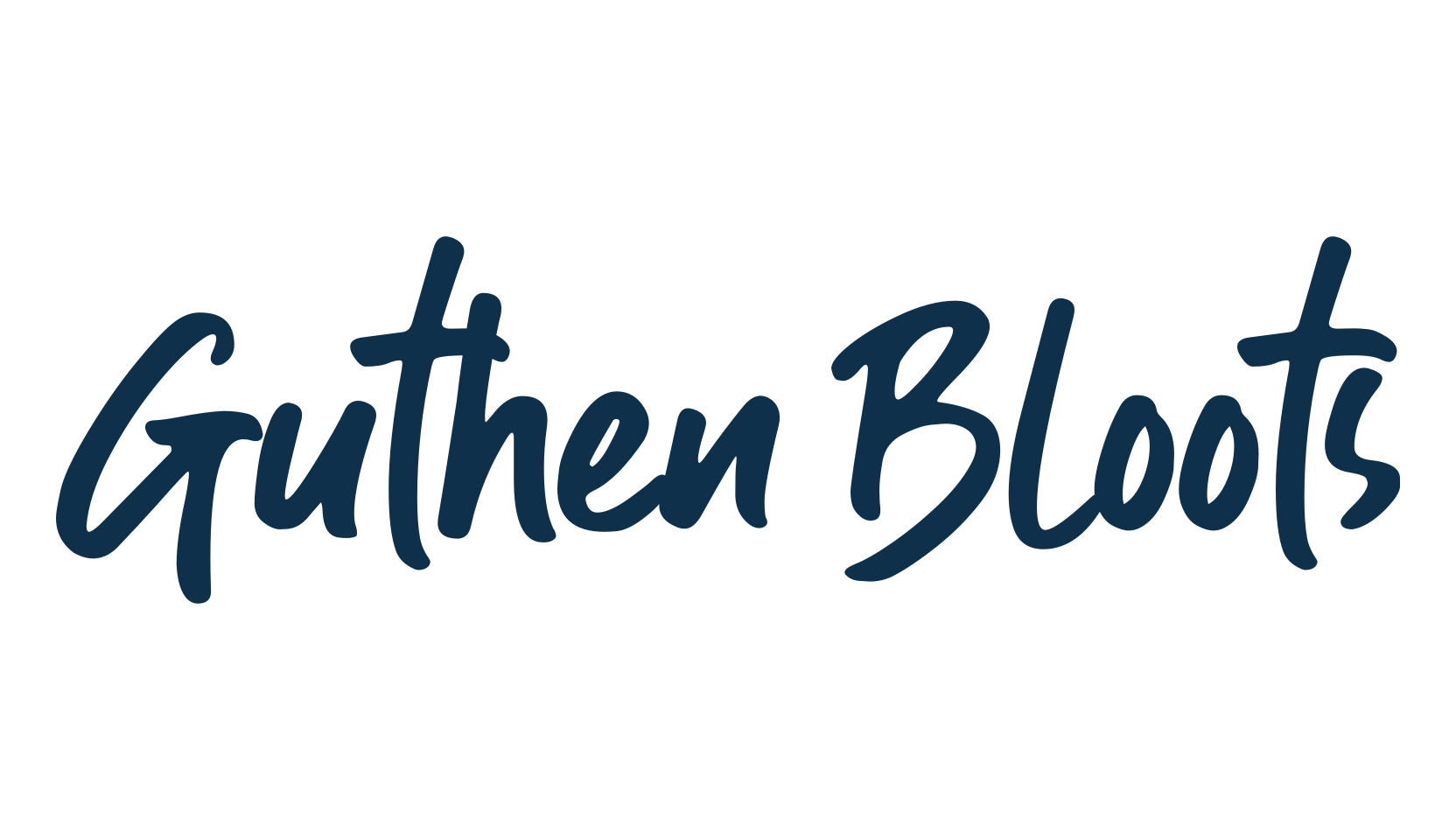 Guthen Bloots, script handwritten fancy decorative calligraphy font preview