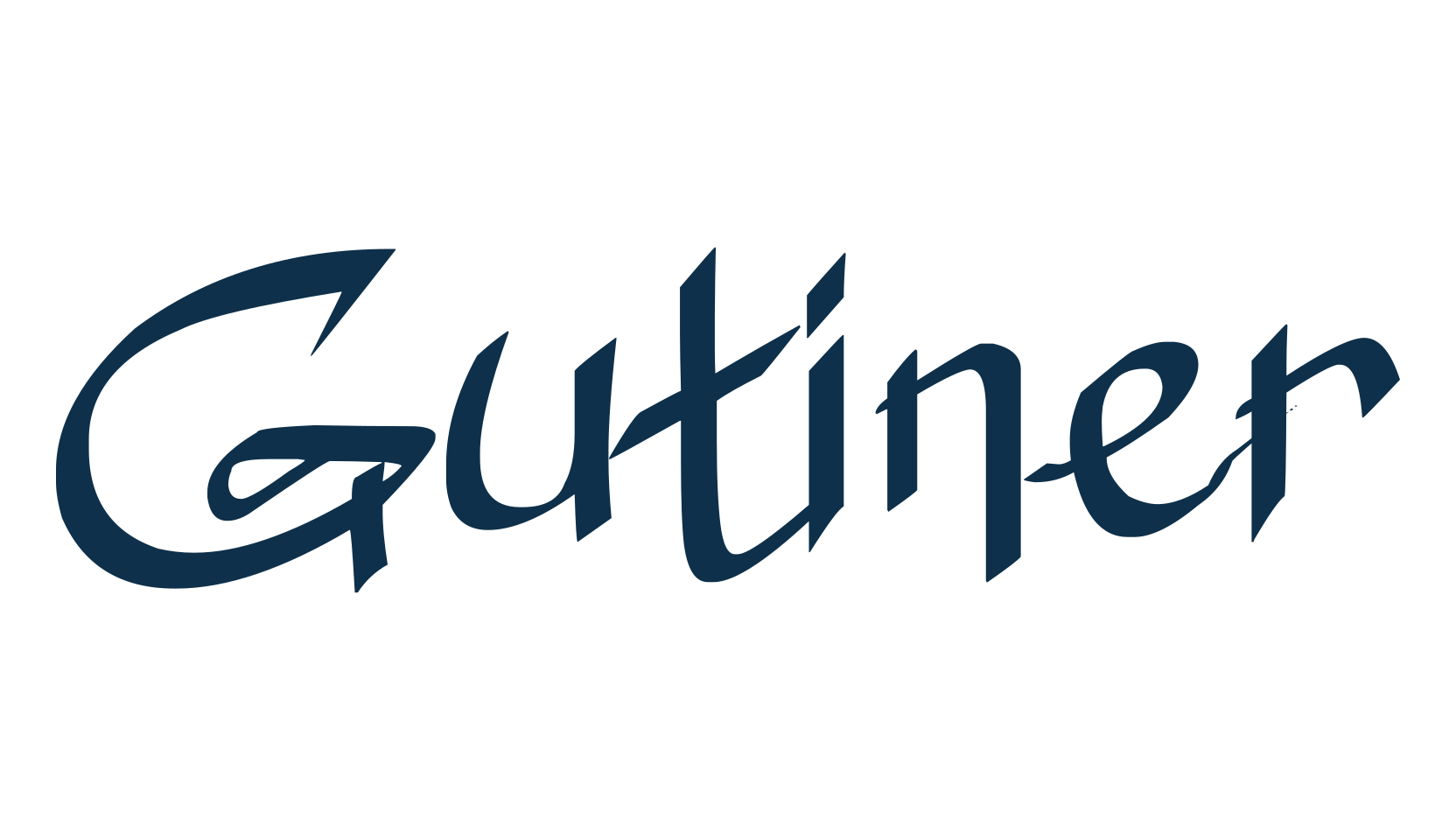 Gutiner, various font preview