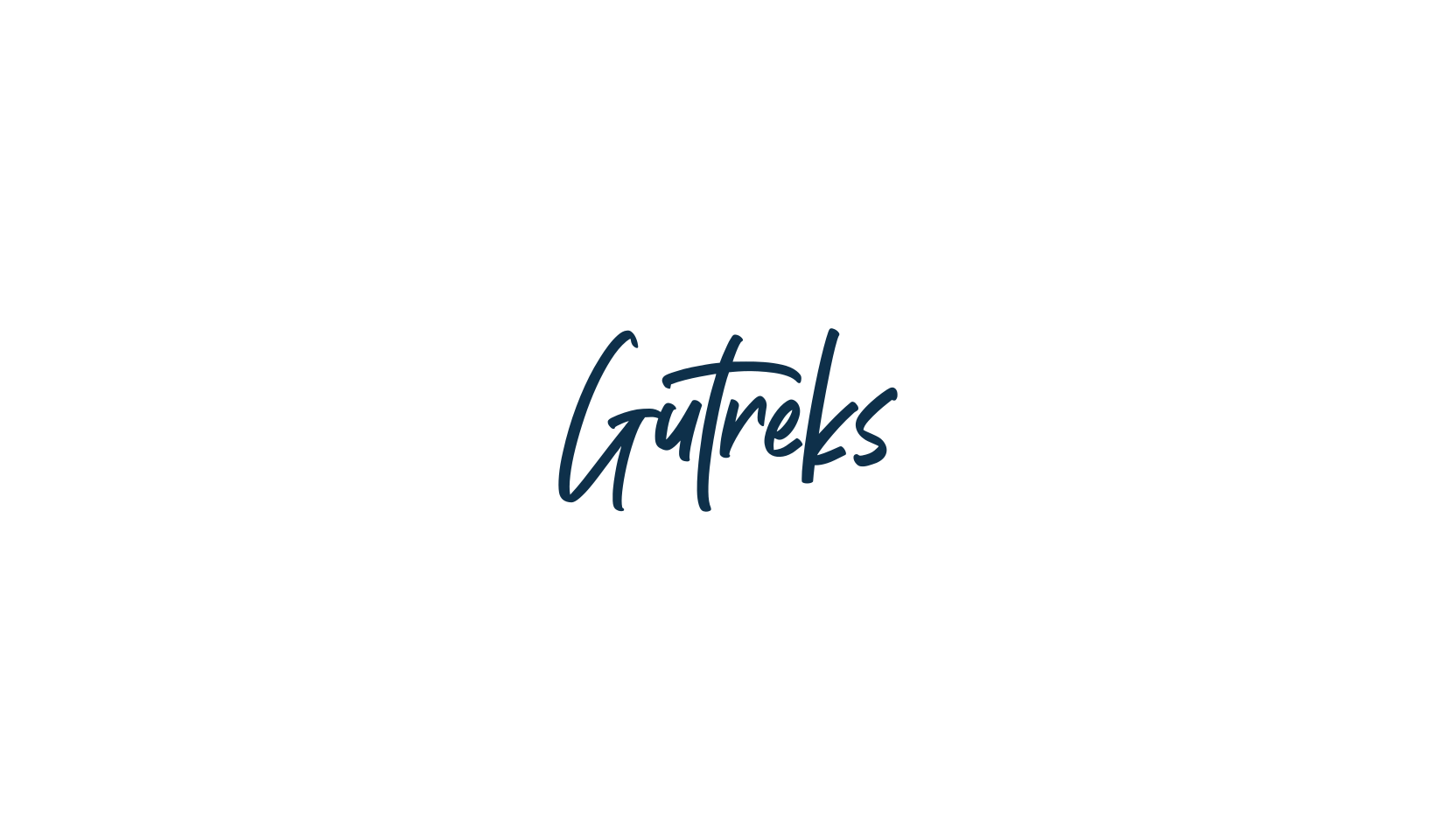 Gutreks, script handwritten fancy decorative calligraphy font preview