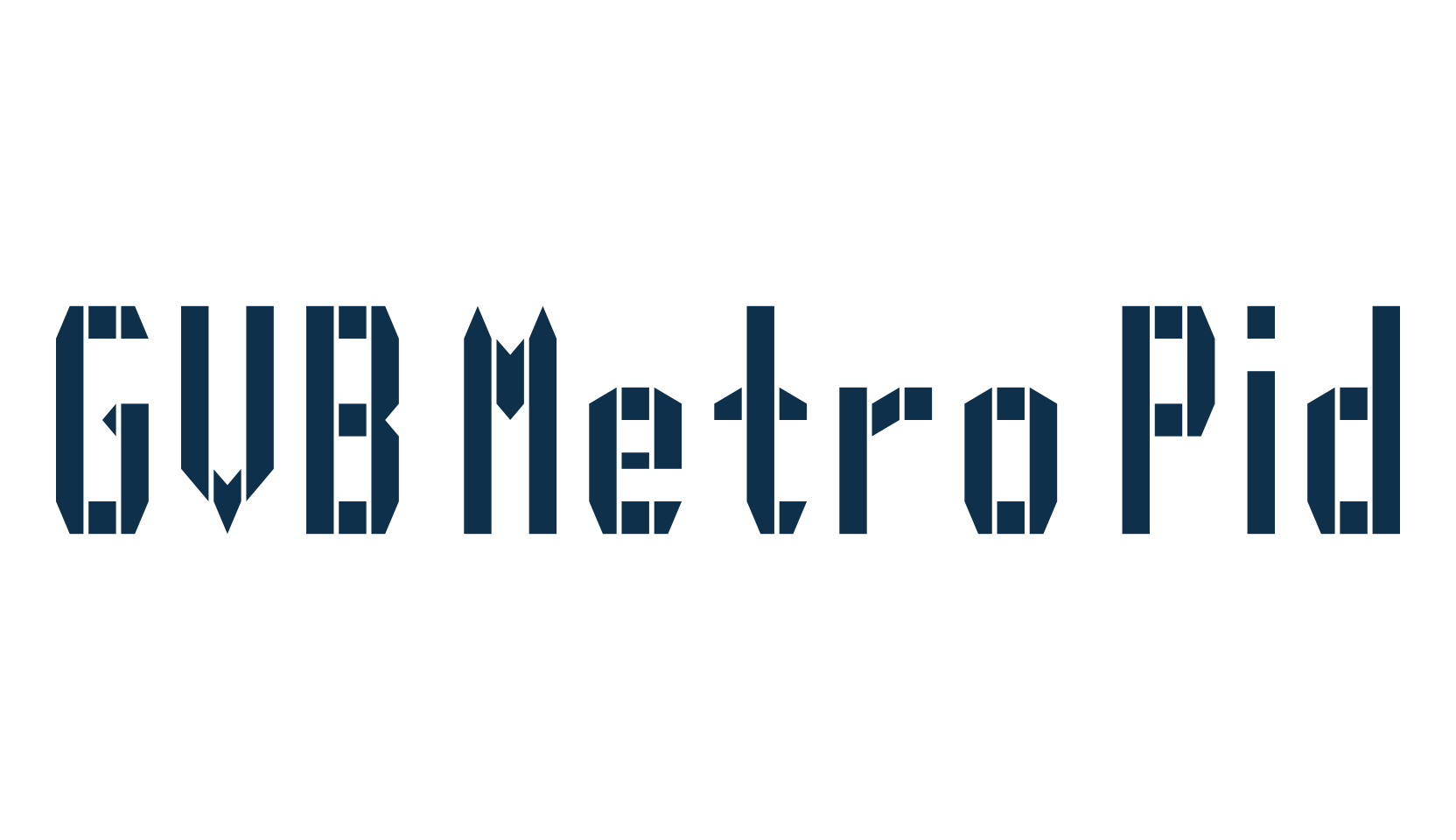 GVB Metro Pid, lcd font preview