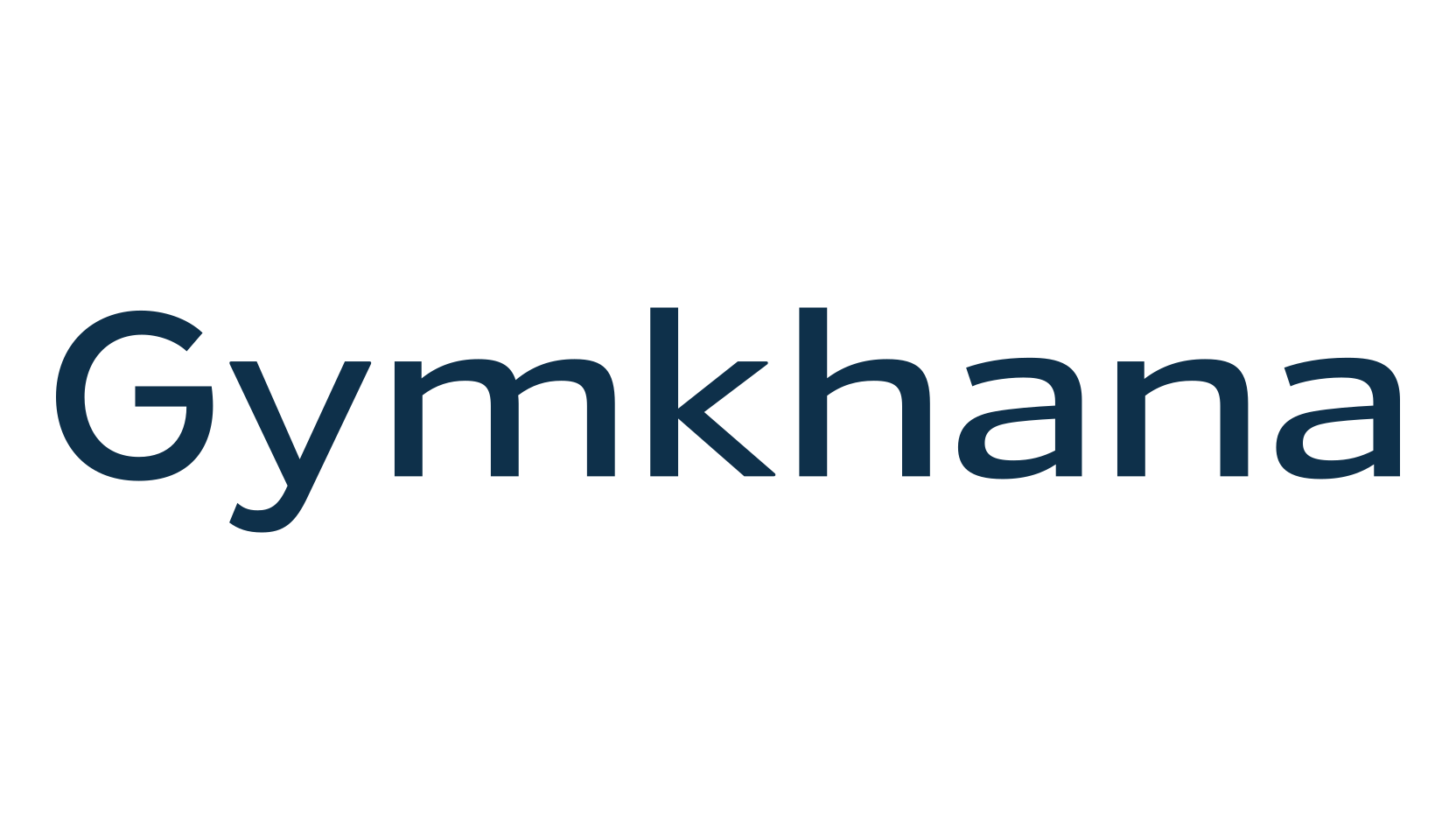 Gymkhana, sans serif font preview