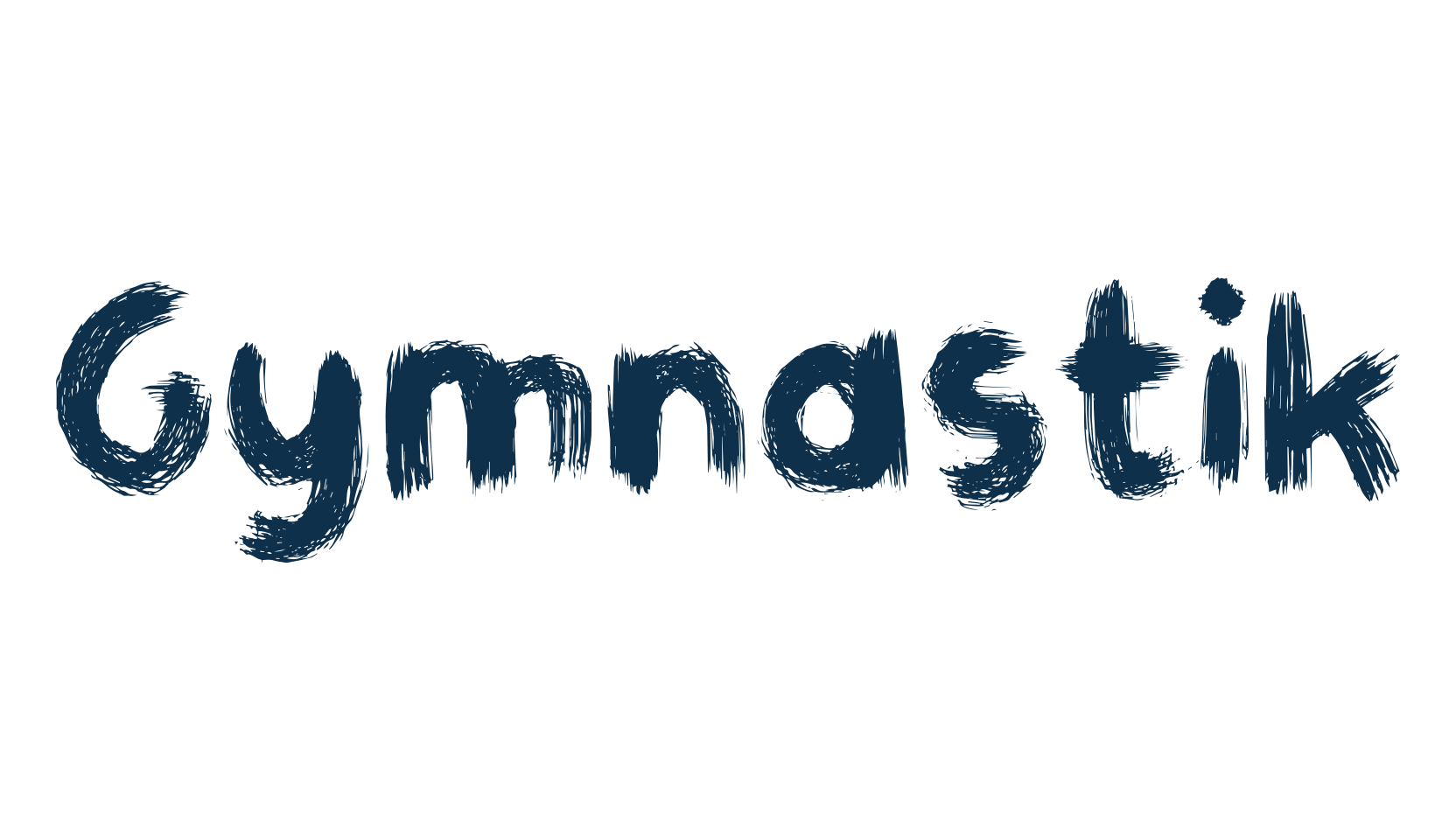 Gymnastik, various font preview