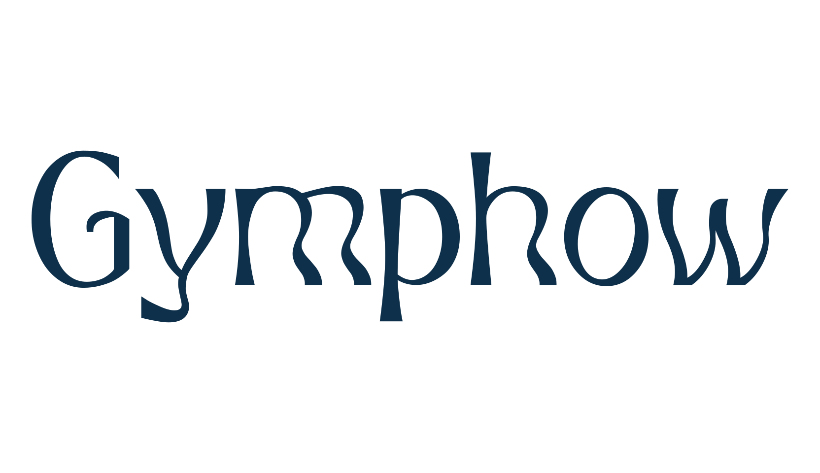 Gymphow, various font preview