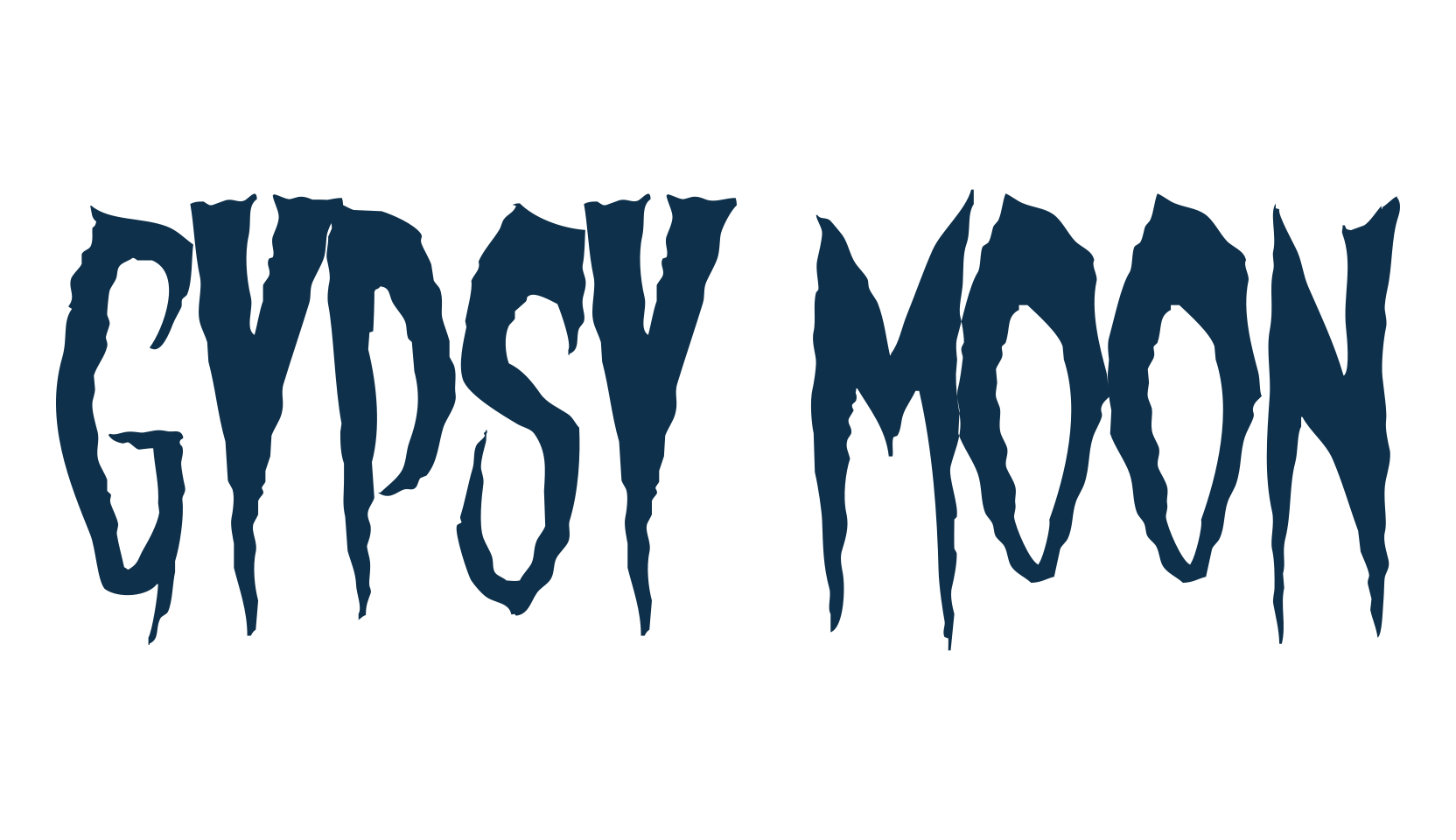 Gypsy Moon, holiday halloween fancy decorative horror font preview