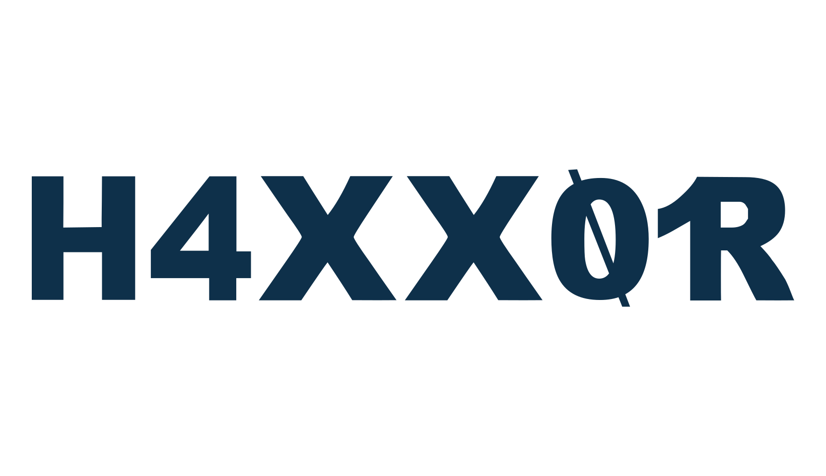 H4XX0R, various font preview