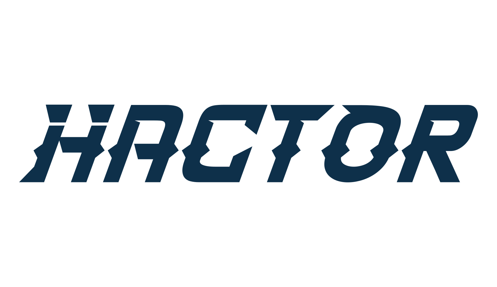 Hactor, modern font preview