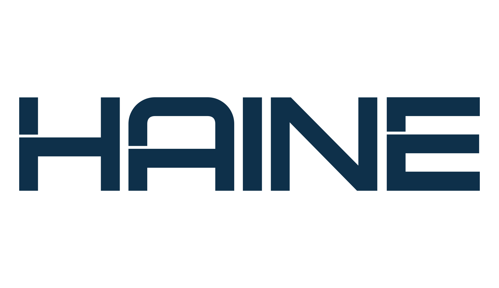 Haine, fancy various techno sci-fi font preview