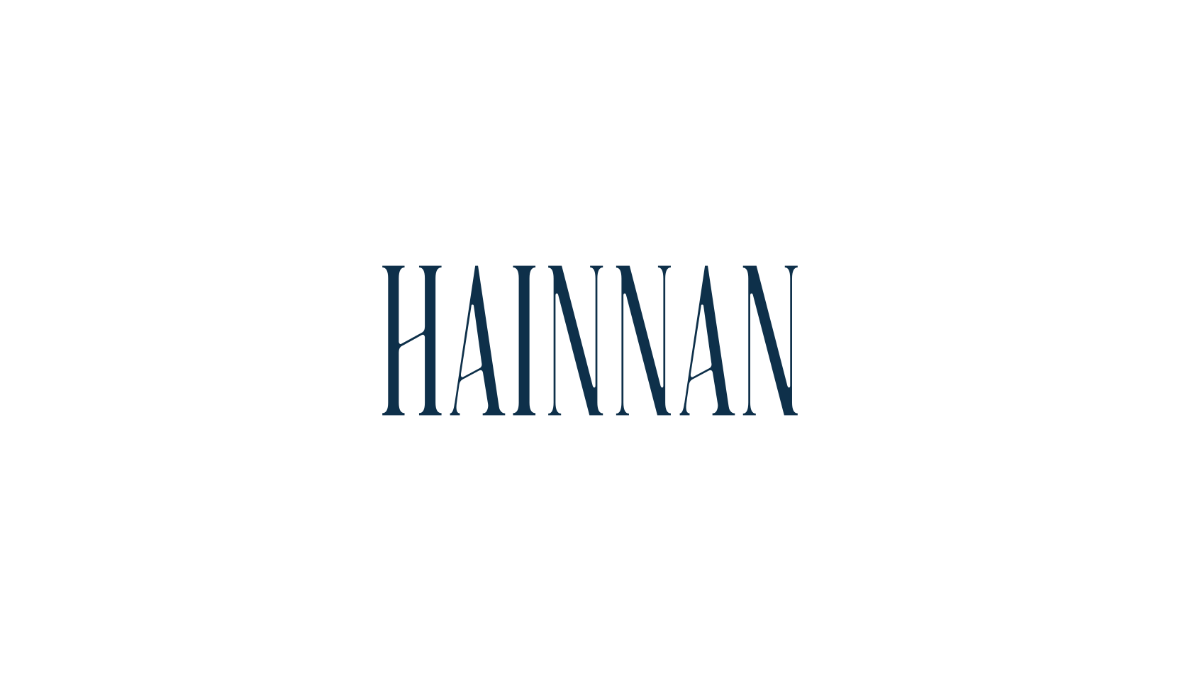 Hainnan, basic serif font preview