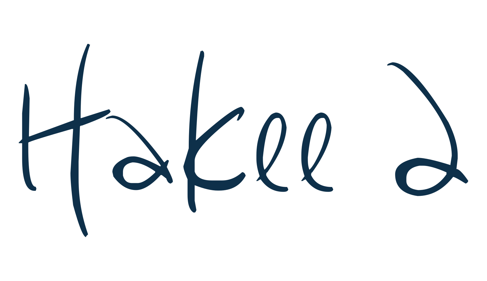Hakee 2, script handwritten fancy decorative calligraphy font preview