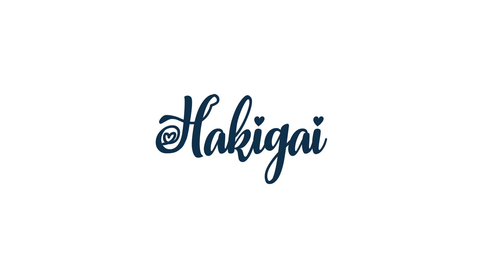 Hakigai, fancy decorative font preview