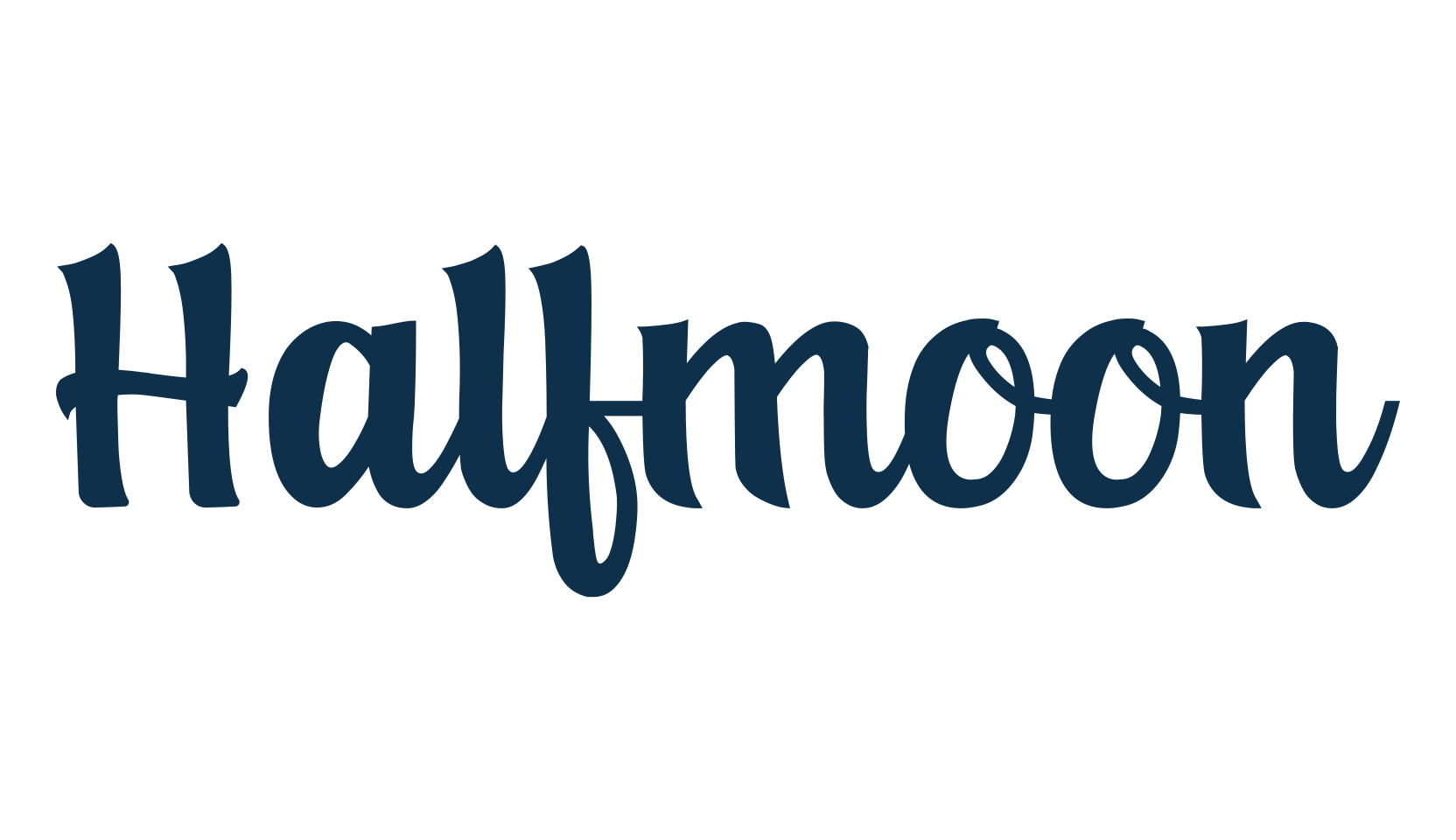 Halfmoon (halfmoon-2), fancy decorative font preview