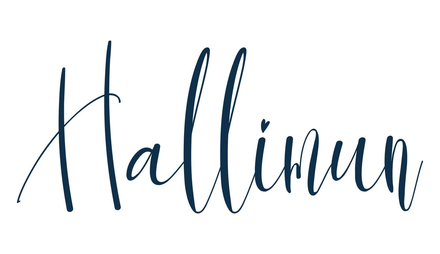 Hallimun, fancy decorative font preview