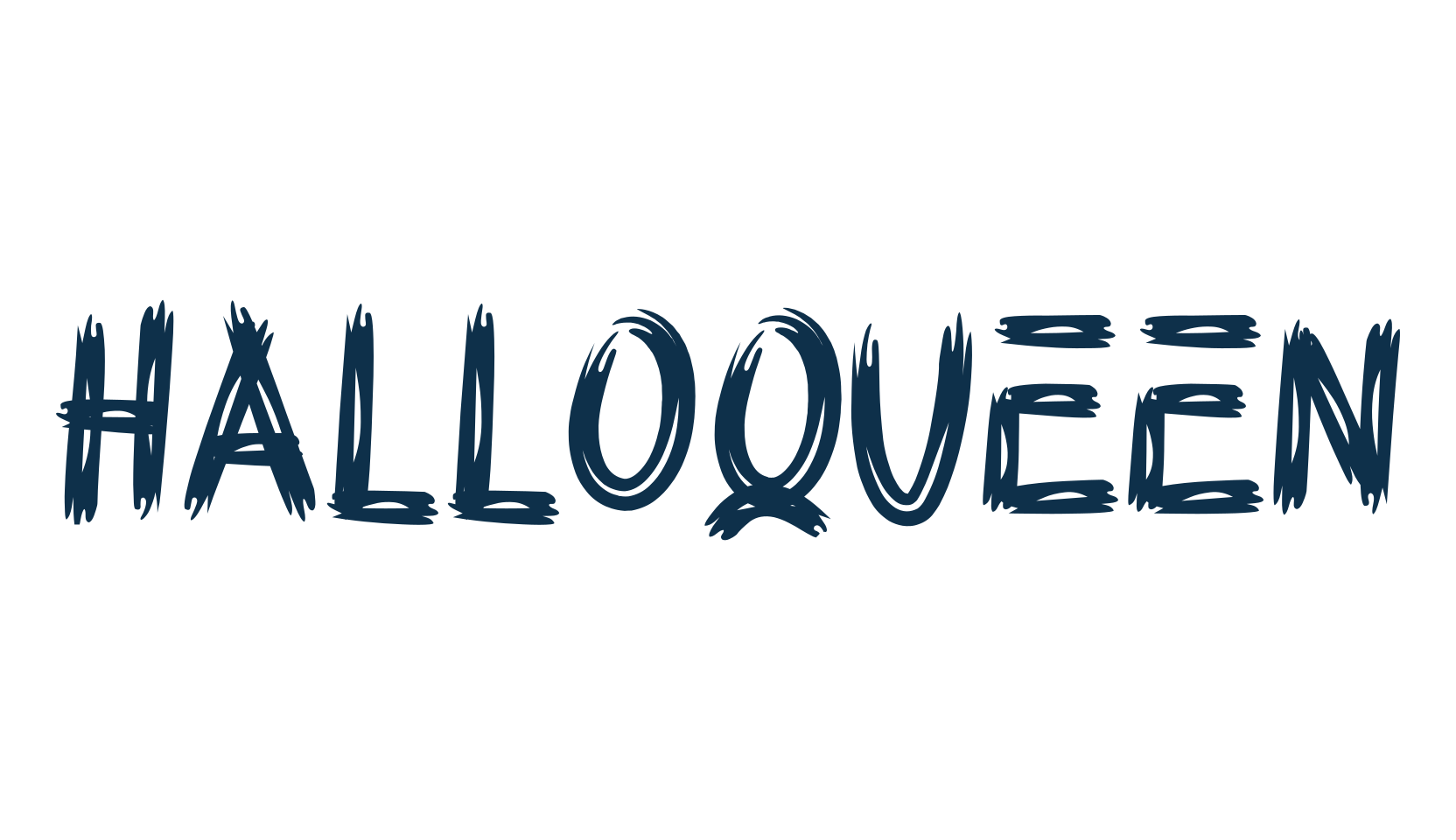 Halloqueen, display market font preview