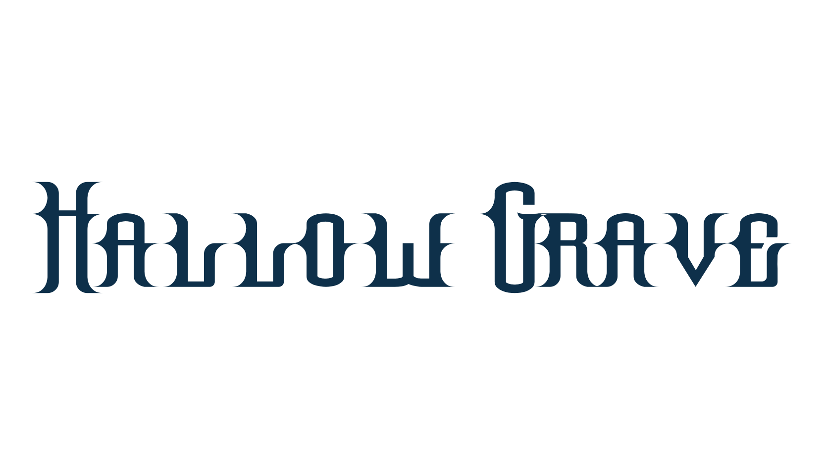 Hallow Grave, gothic modern font preview