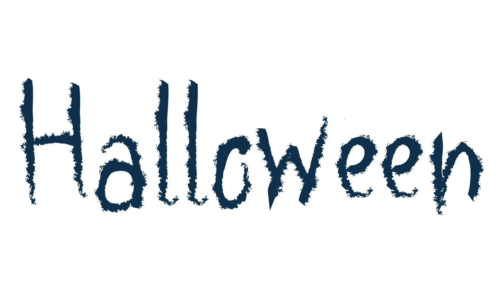 Halloween (halloween-3), trash font preview