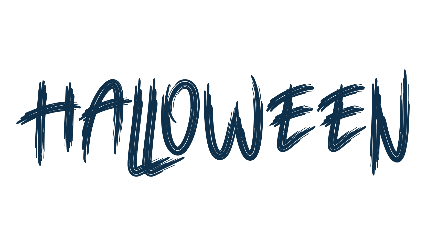 Halloween (halloween-8), fancy decorative font preview