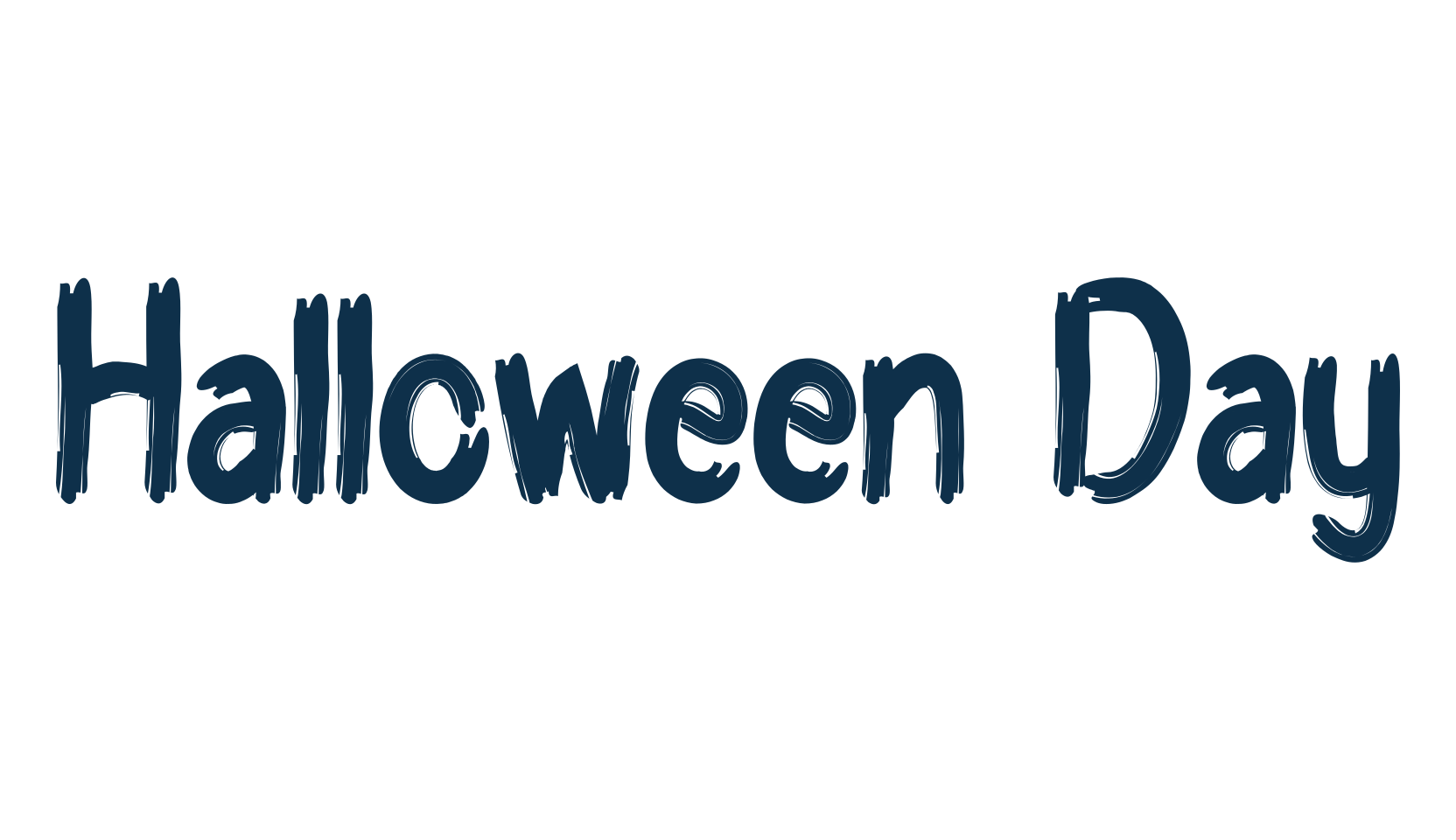 Halloween Day, display market font preview