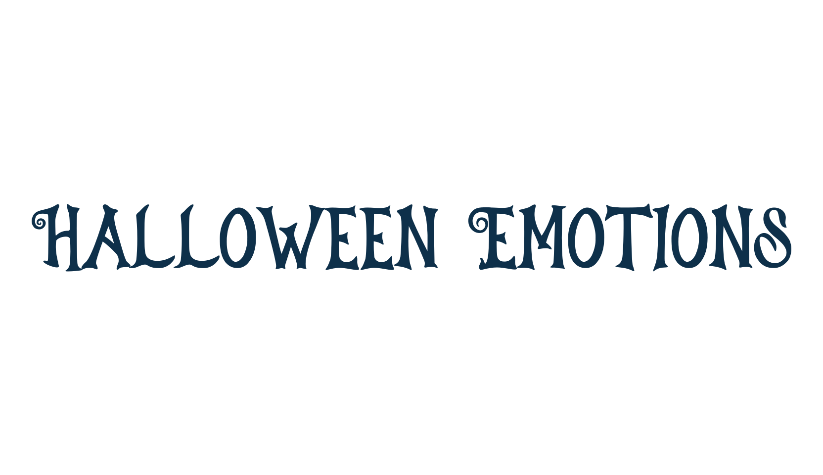 Halloween Emotions, display market font preview