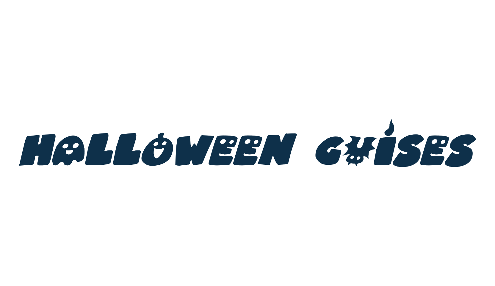 Halloween Guises, fancy decorative font preview