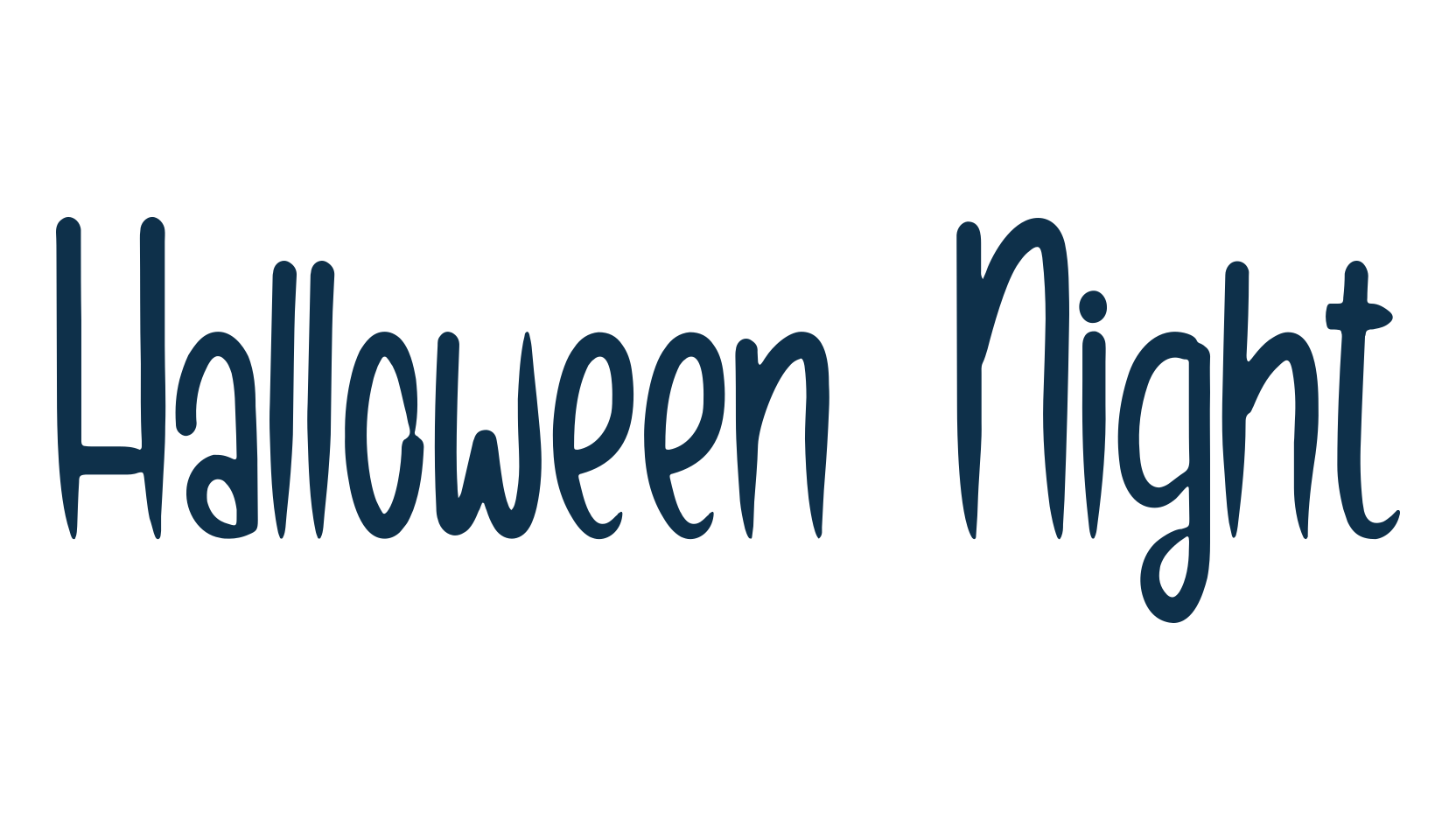 Halloween Night (halloween-night-2), display market font preview