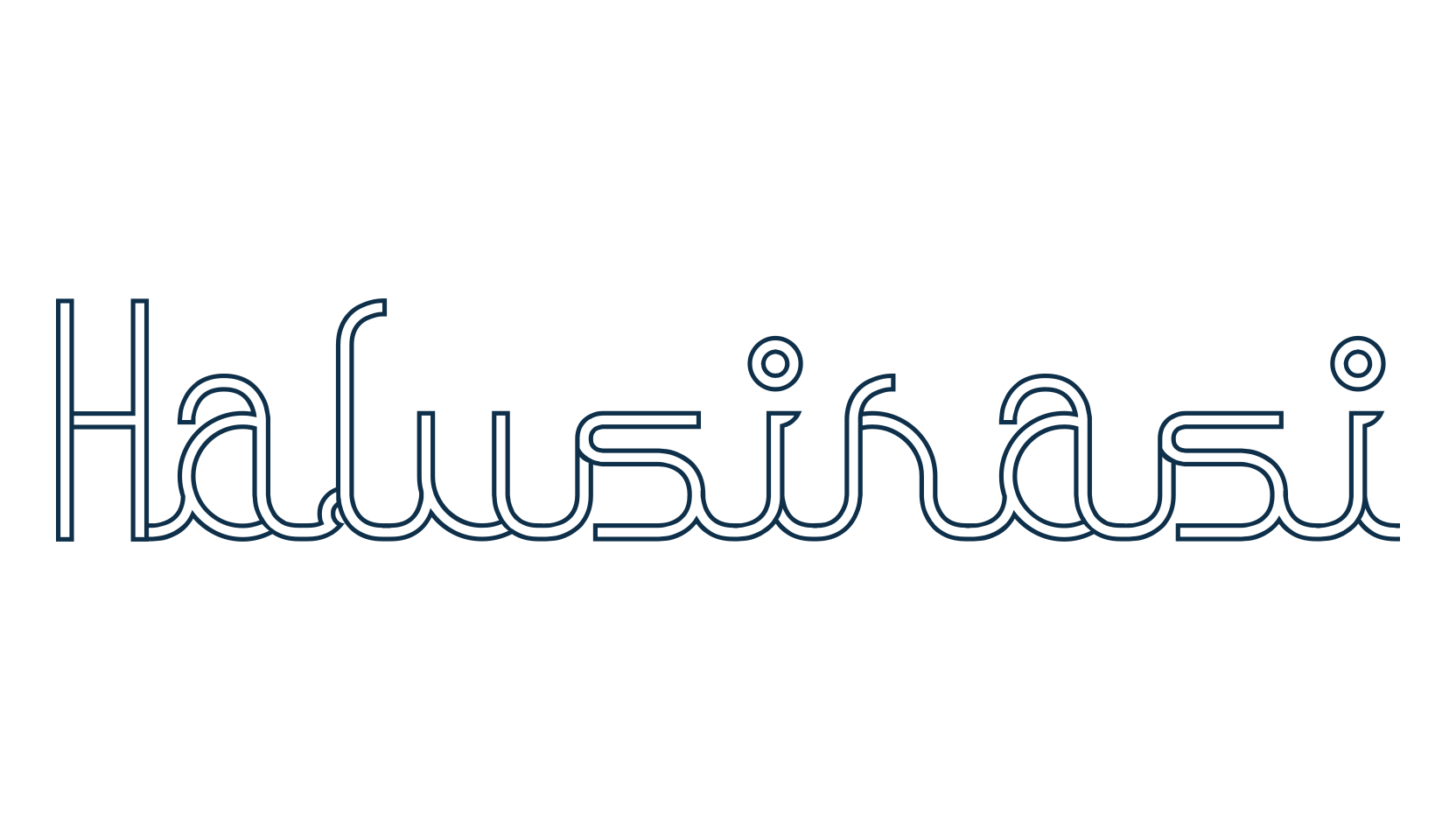 Halusinasi, fancy various decorative font preview