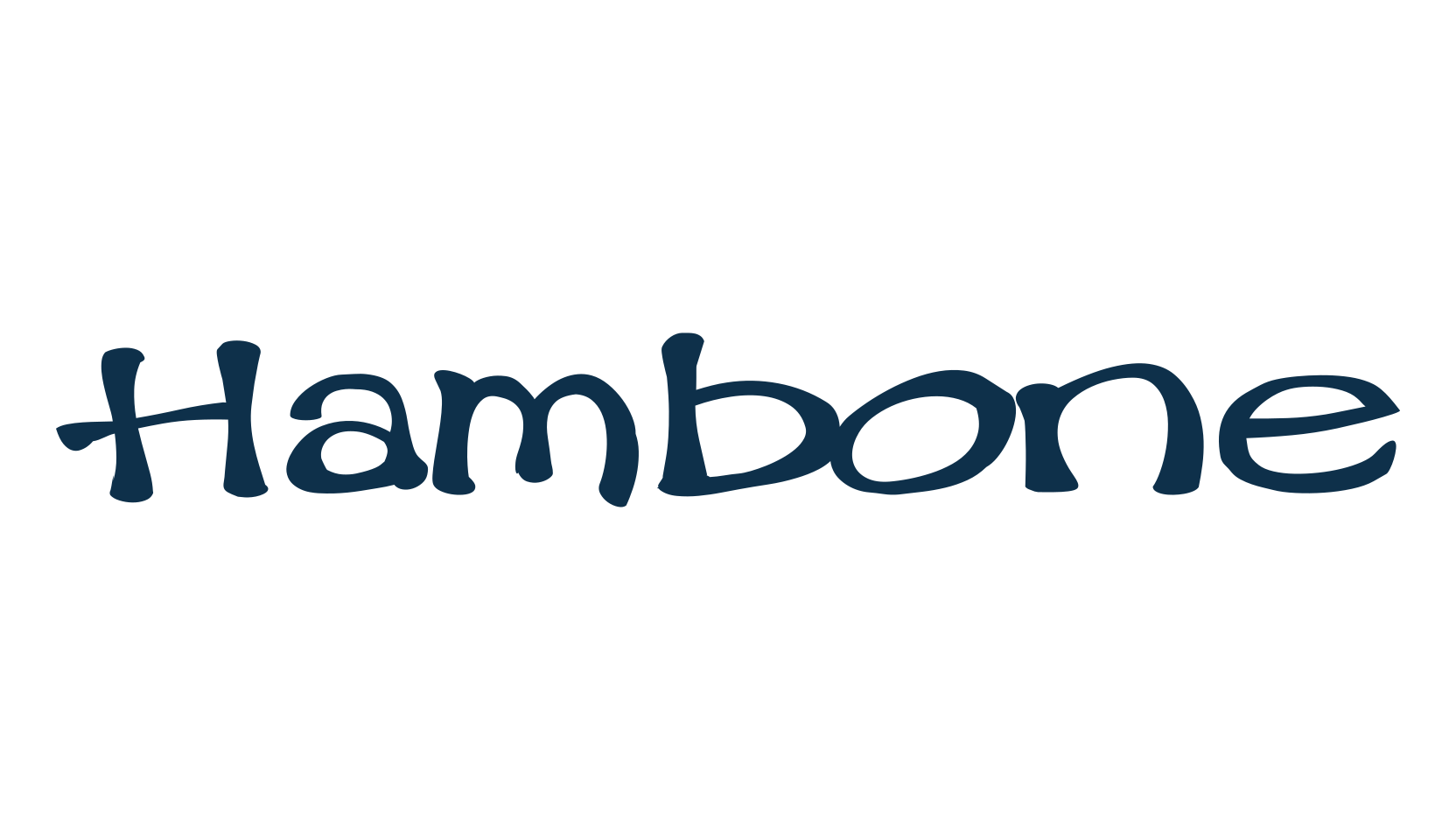 Hambone, fancy cartoon decorative comic font preview
