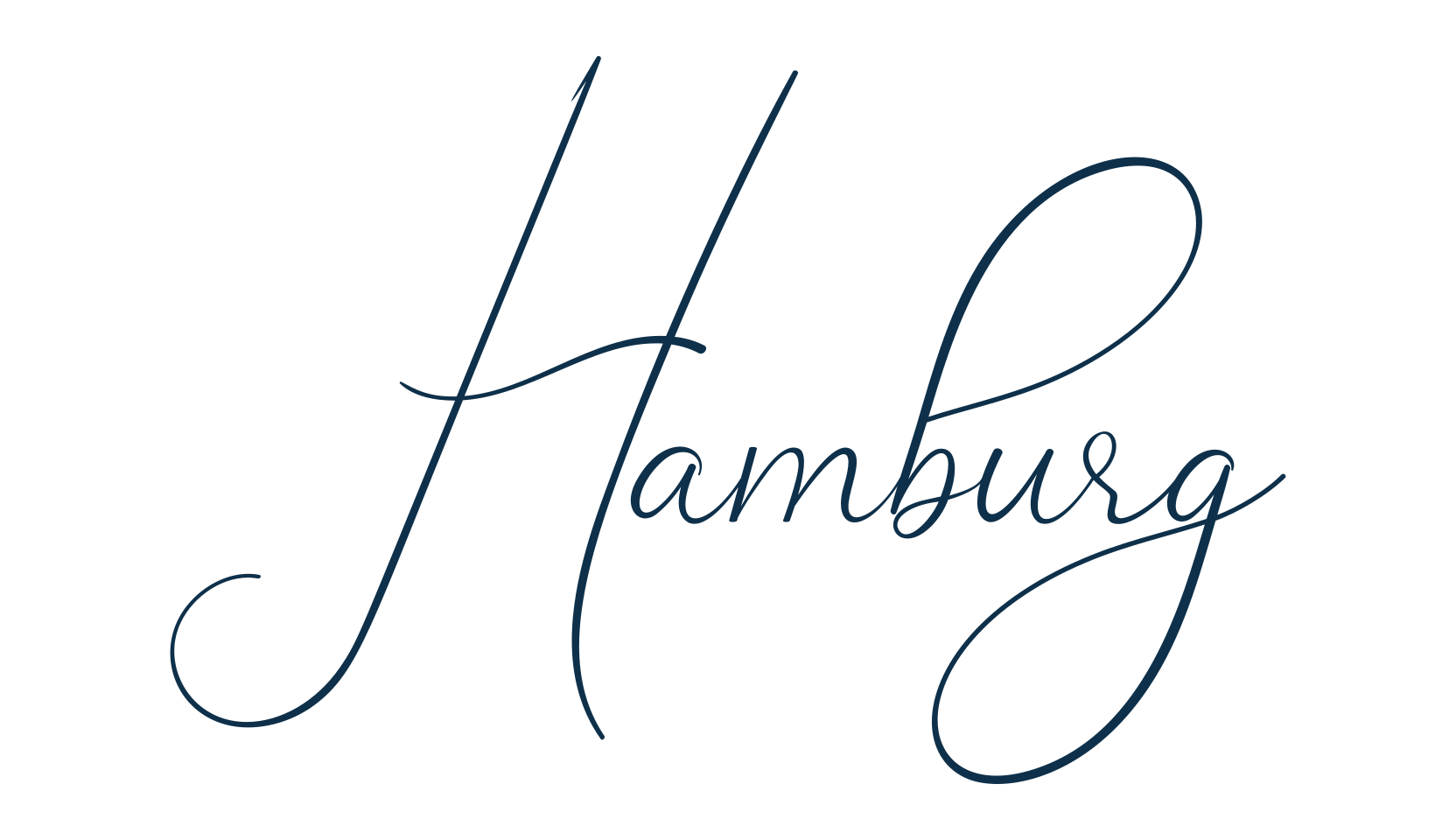 Hamburg (hamburg-2), script calligraphy fancy decorative font preview