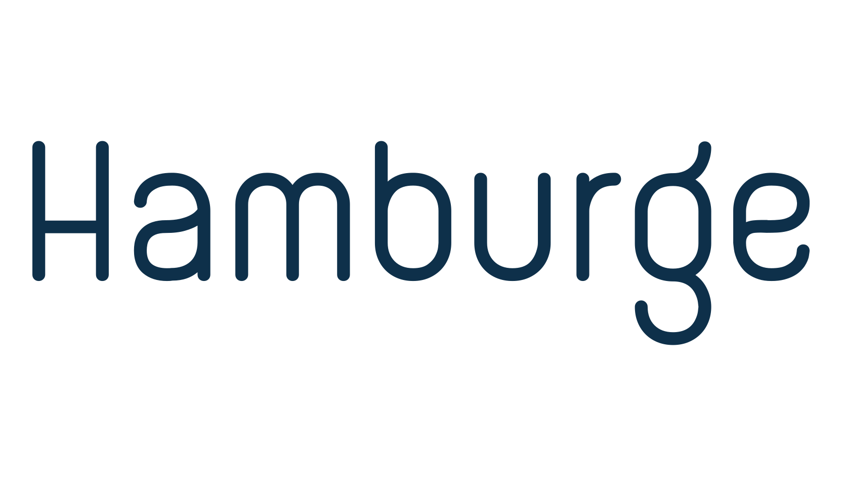 Hamburge, basic sans serif font preview