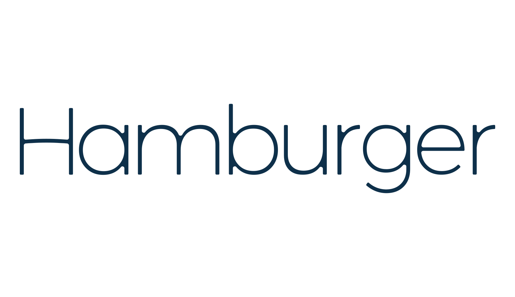Hamburger, sans serif font preview