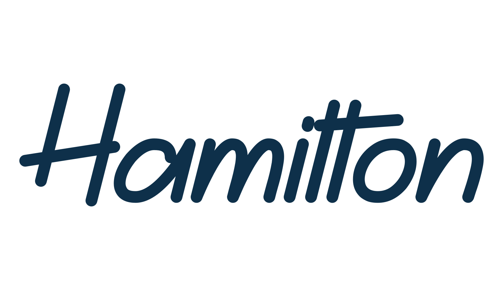 Hamilton (hamilton), cartoon font preview