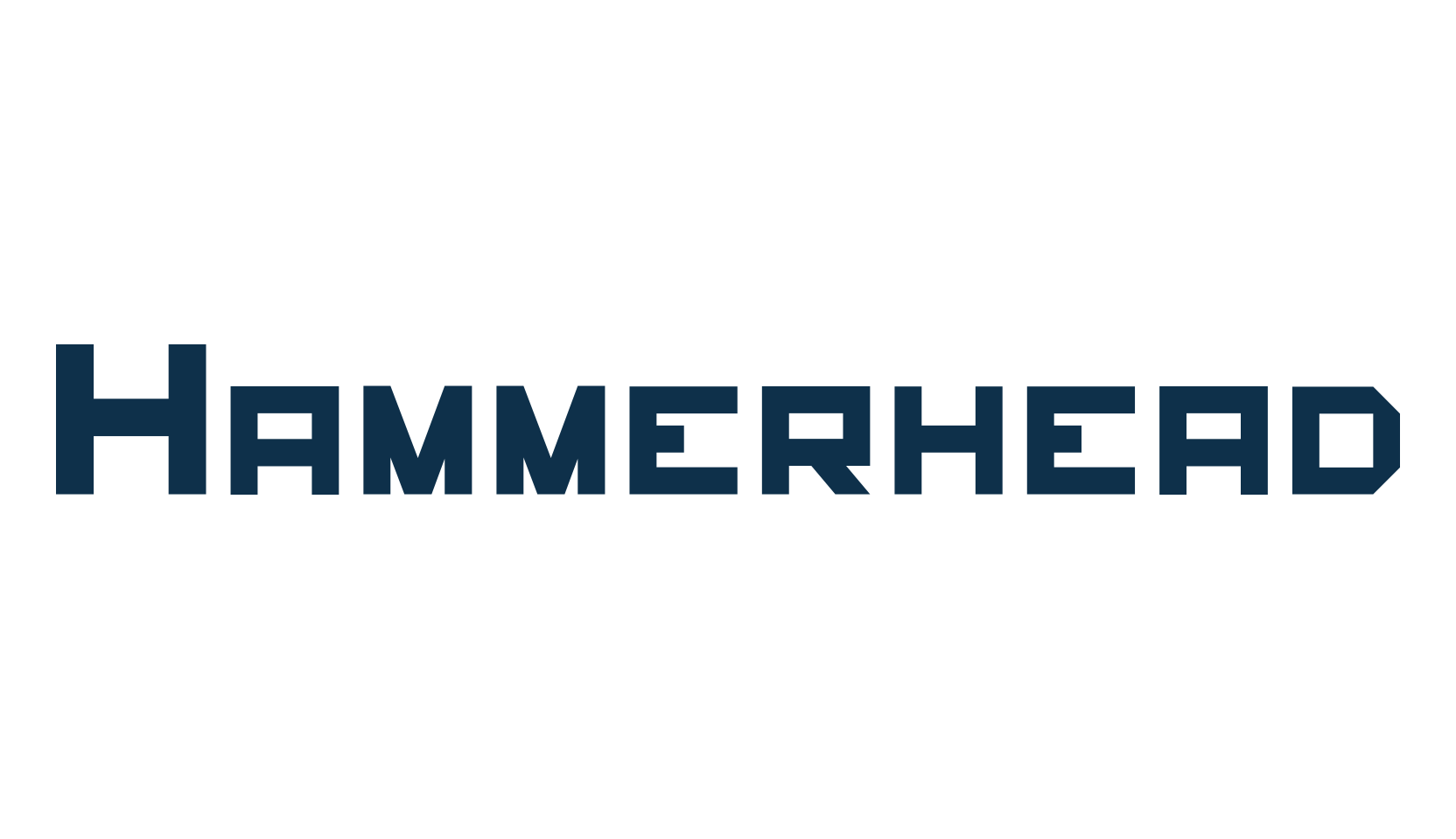 Hammerhead (hammerhead2), techno square sci-fi font preview