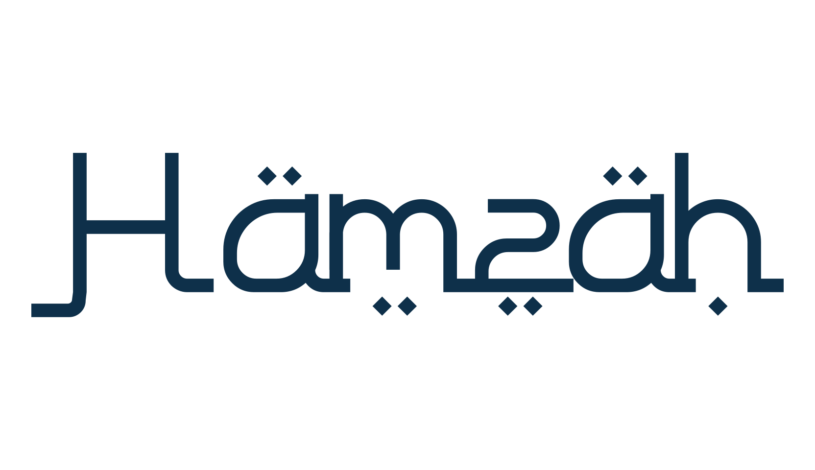 Hamzah, foreign look arabic font preview
