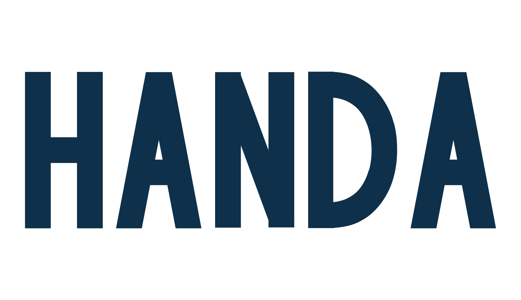 Handa, basic sans serif font preview