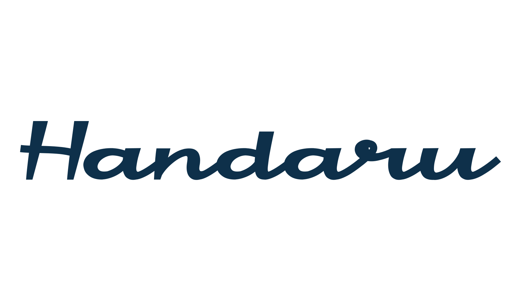 Handaru, fancy decorative font preview