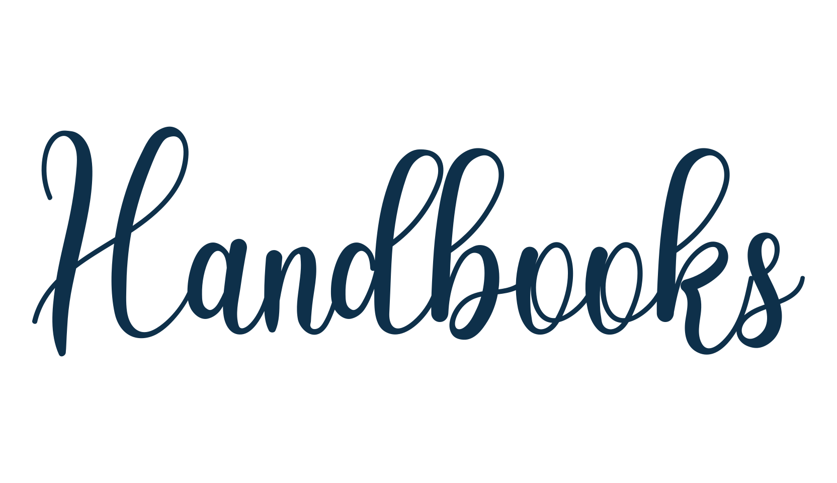 Handbooks, script calligraphy fancy decorative font preview